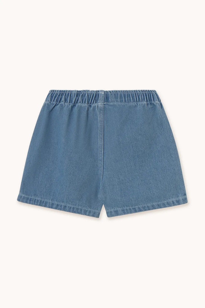 Dětské bavlněné šortky Tinycottons GRAPHIC DENIM SHORT SS25.242 modrá SS25