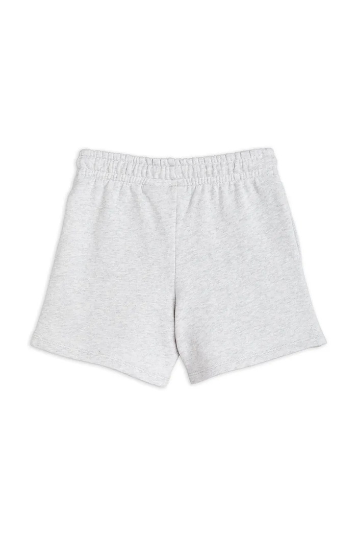 Dječje pamučne kratke hlače Mini Rodini Flundra 2523011694 siva SS25
