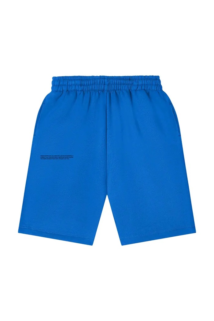 Pangaia szorty KIDS' 365 MIDWEIGHT LONG SHORTS casual niebieski 10000425.CARRYOVER