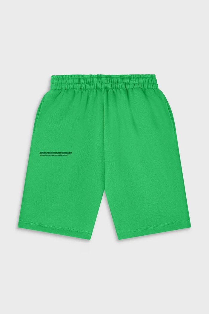 Pangaia szorty KIDS' 365 MIDWEIGHT LONG SHORTS casual zielony 10000425.CARRYOVER