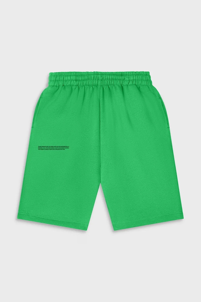 Pangaia szorty KIDS' 365 MIDWEIGHT LONG SHORTS casual zielony 10000425.CARRYOVER