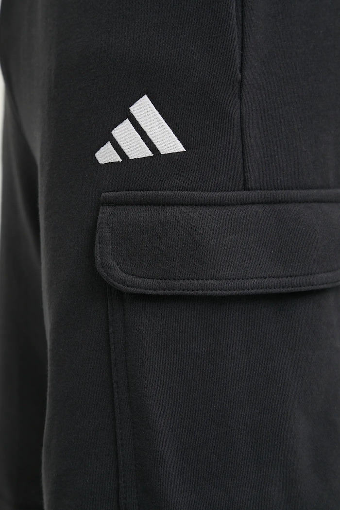 Къс панталон adidas Feelcozy черен JE6291