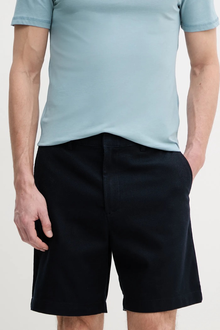 Armani Exchange szorty z elastanem granatowy XM000419.AF13179