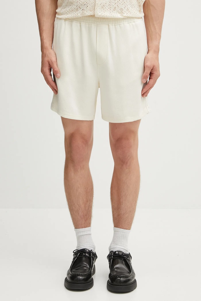 Σορτς Represent Knitted Panel Short απλό μπεζ MLM71023.31