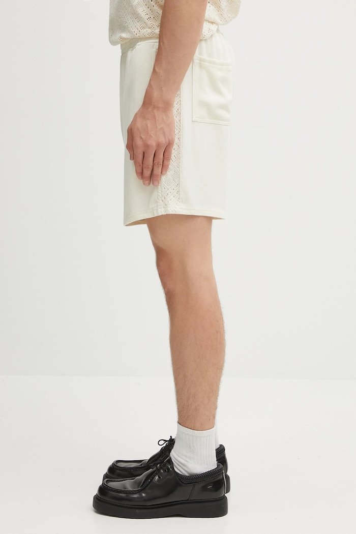 Σορτς Represent Knitted Panel Short MLM71023.31 μπεζ SS25