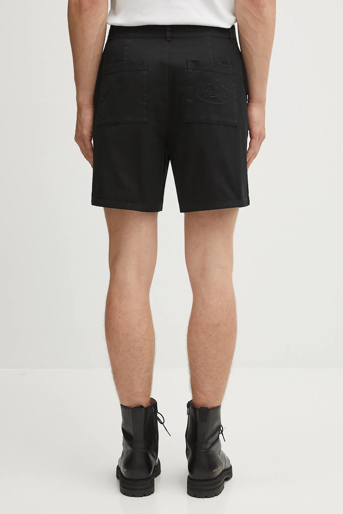 Ρούχα Βαμβακερό σορτσάκι Represent Cotton Tailored Short MLM71013.01 μαύρο