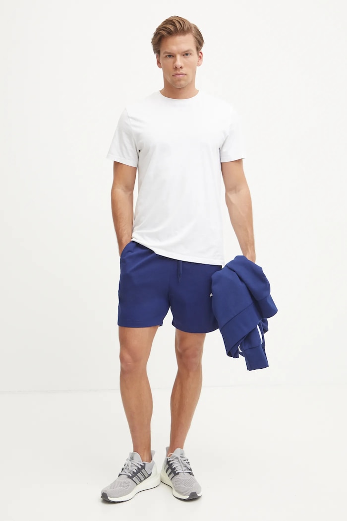 Σορτς adidas Essentials JF3679 σκούρο μπλε AW25