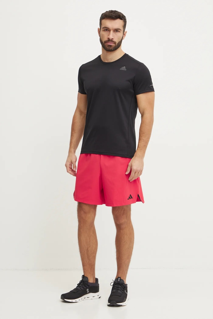 adidas Performance Pantaloni scurți de antrenament Designed for Training JP4940 rosu SS25
