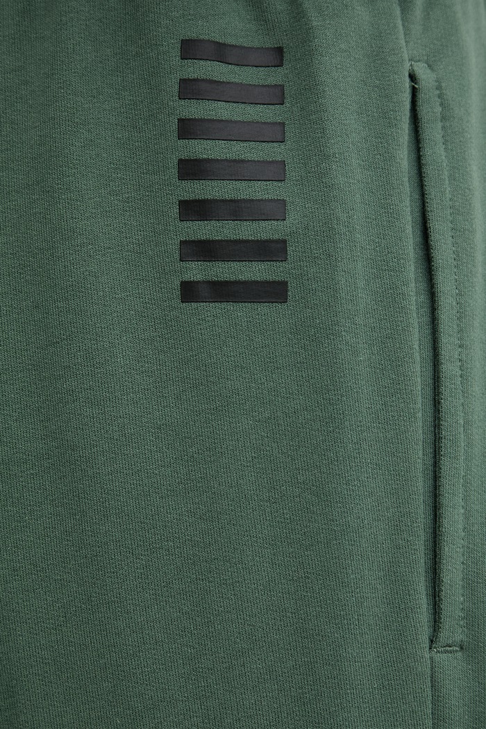 EA7 Emporio Armani trenirka kratke hlače moške bombažne PJVRZ.8NPS65 zelena