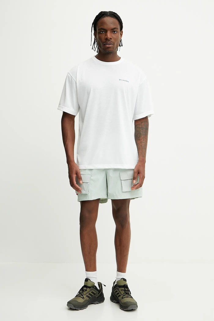 Columbia pantaloncini da esterno Cove Beach 2119501 turchese SS25