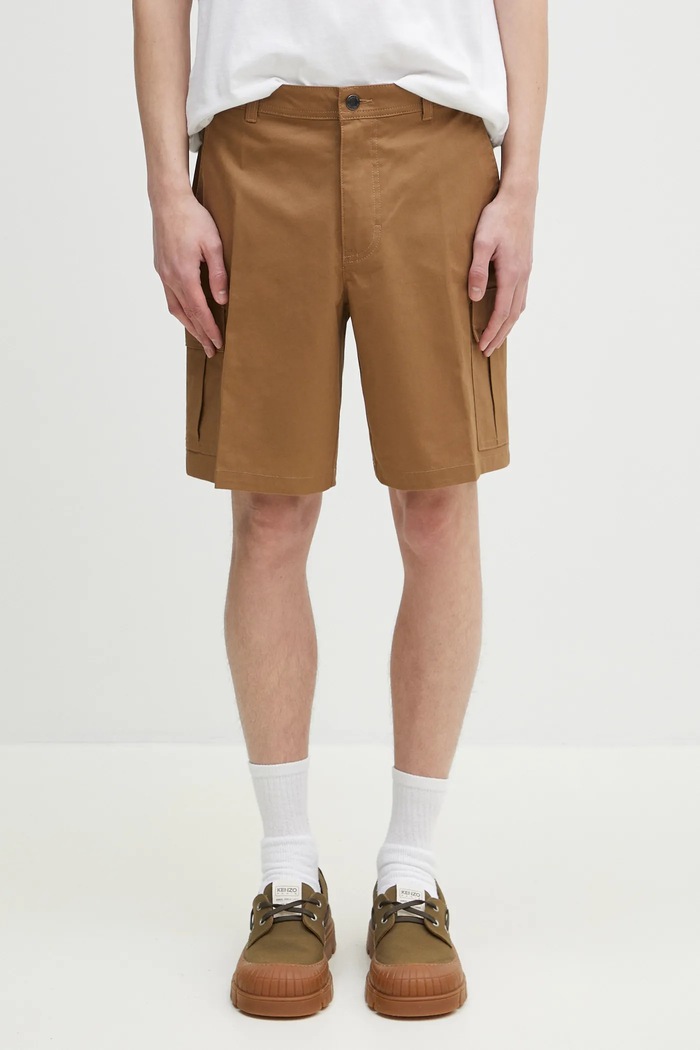 Columbia pantaloncini da esterno Rapid Rivers tessuto elasticizzato marrone 2120661