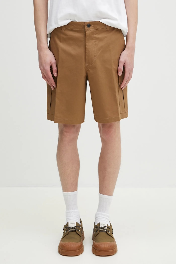 Columbia pantaloncini da esterno Rapid Rivers tessuto elasticizzato marrone 2120661