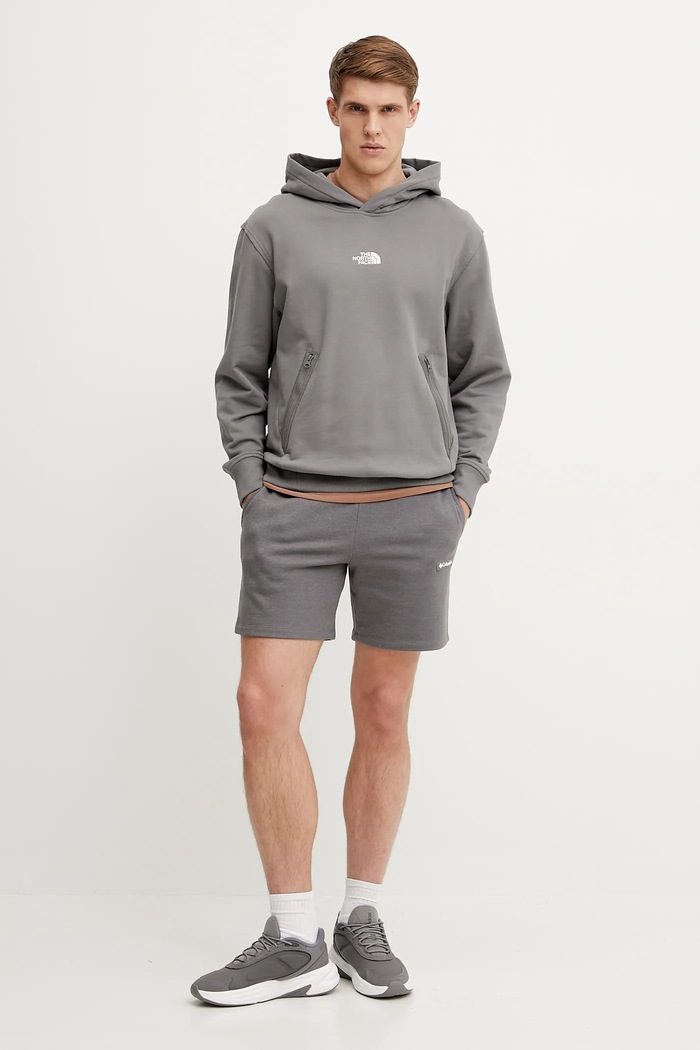 Columbia pantaloni scurti Meridian Creek 2120092 gri SS25