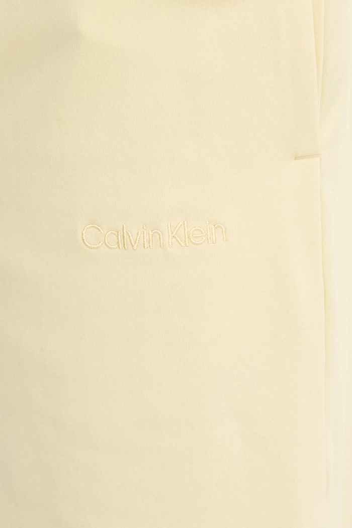 Tréningové šortky Calvin Klein Performance žltá LVGMS5S850