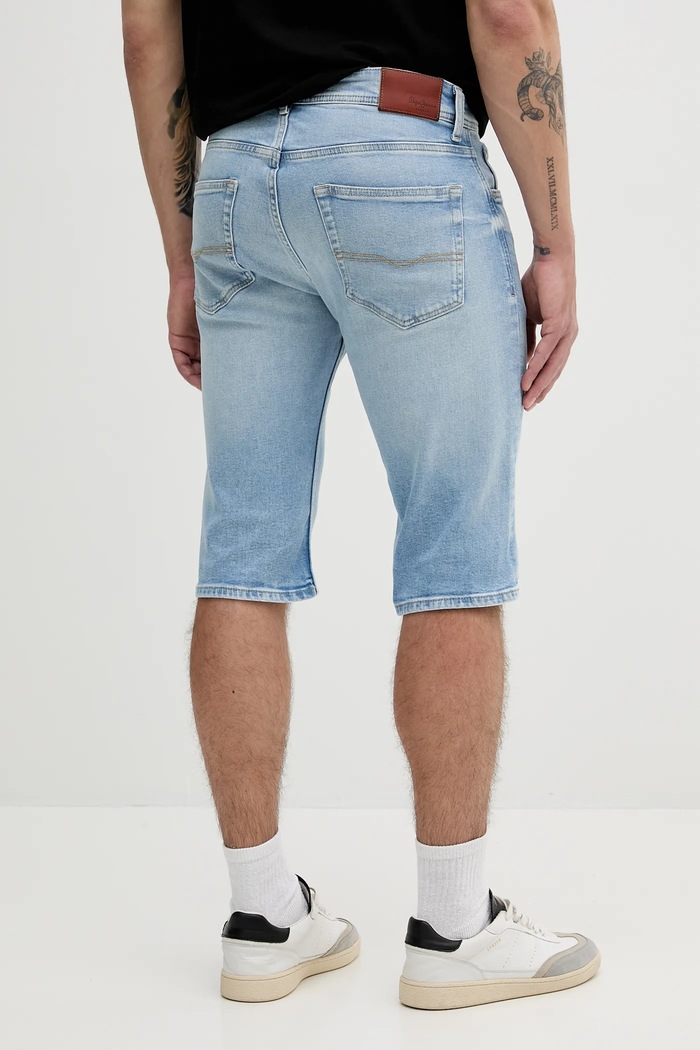 Odjeća Traper kratke hlače Pepe Jeans STRAIGHT SHORT CASH PM801081ID0 plava