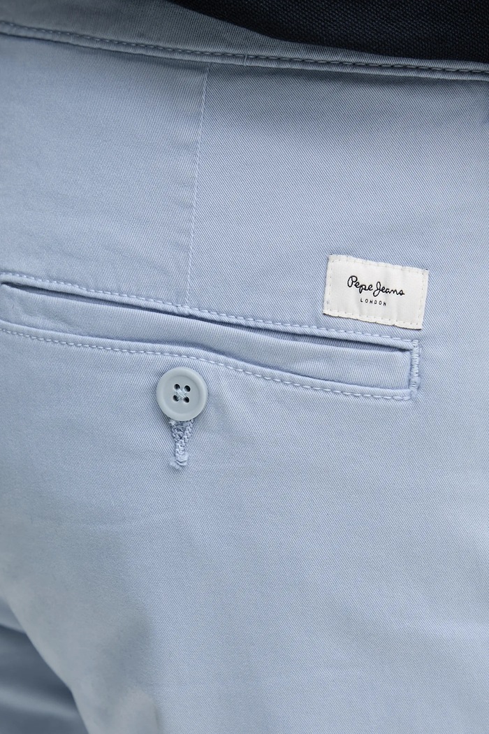 Σορτς Pepe Jeans REGULAR CHINO SHORT μπλε PM801181
