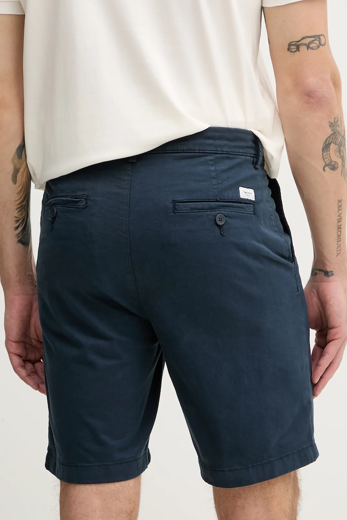 Odjeća Kratke hlače Pepe Jeans REGULAR CHINO SHORT PM801181 mornarsko plava