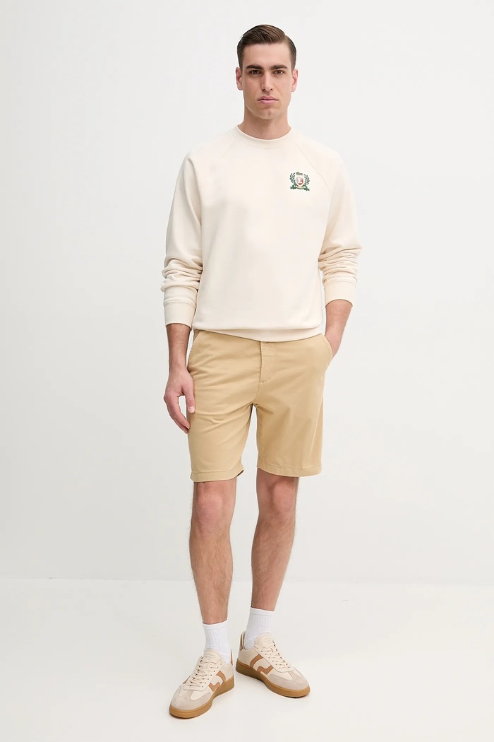 Pepe Jeans szorty REGULAR CHINO SHORT PM801181 beżowy SS25
