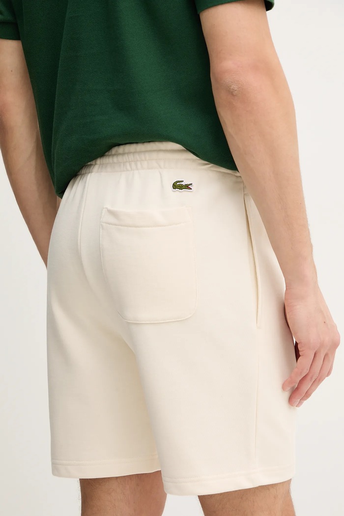 Îmbrăcăminte Lacoste pantaloni scurți GH9708 bej