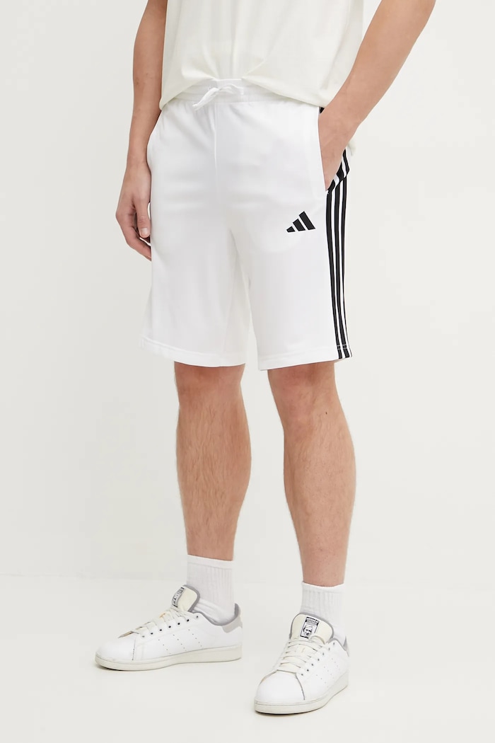 adidas szorty dzianina biały JN6488