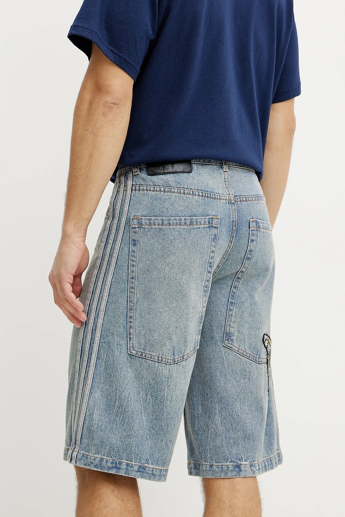 Odzież adidas Originals szorty jeansowe DENIM SHORTS JY6290 niebieski
