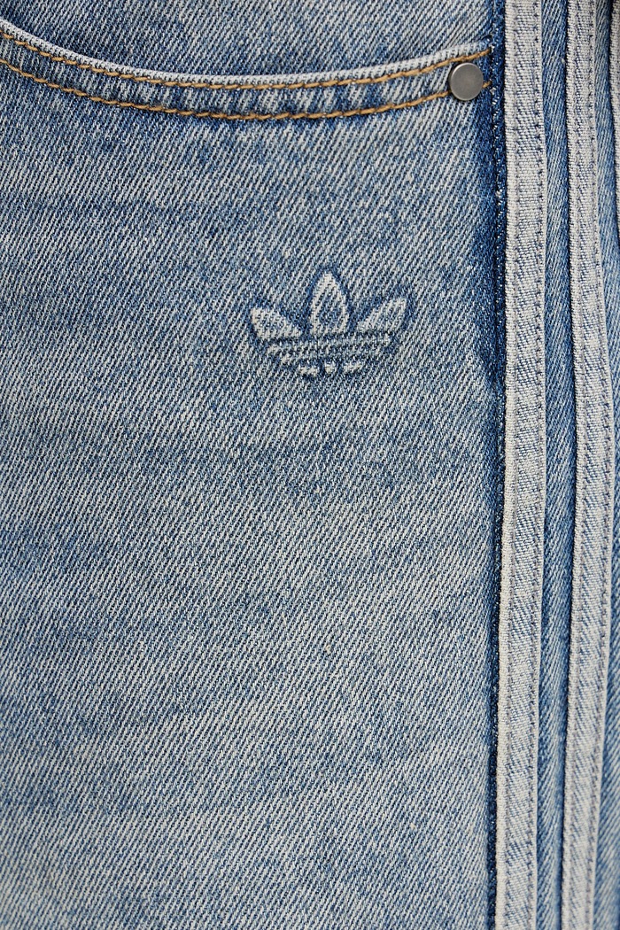 adidas Originals szorty jeansowe DENIM SHORTS niebieski JY6290