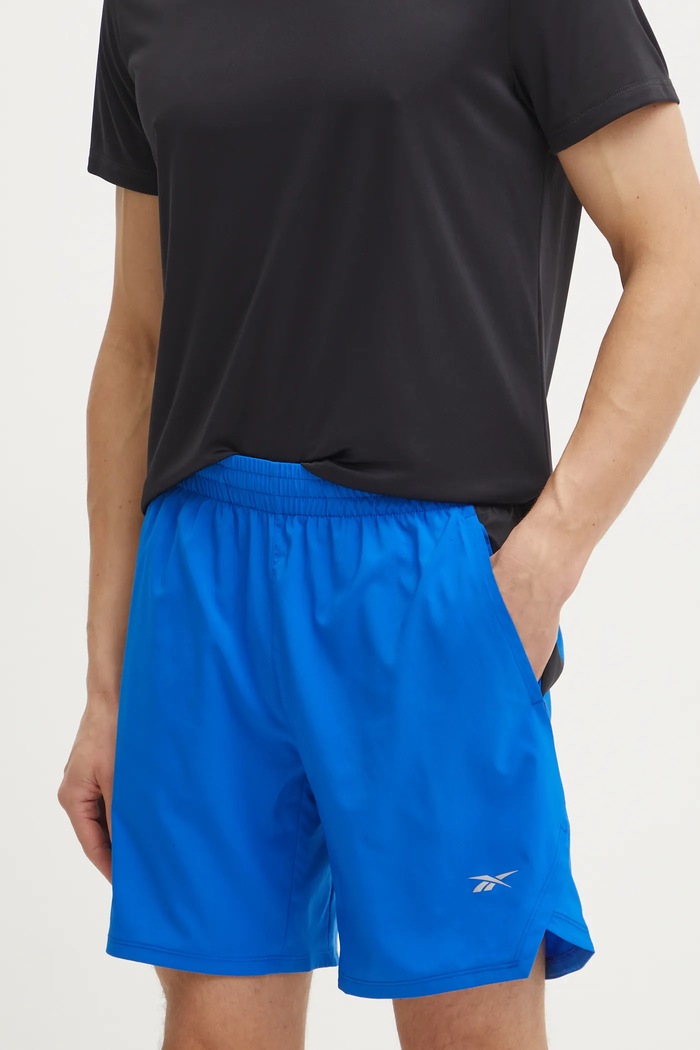 Kraťasy Reebok látka modrá 100214502