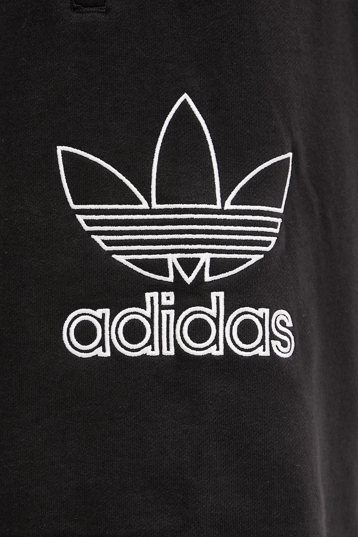 Bavlněné šortky adidas Originals Trefoil černá JP2684