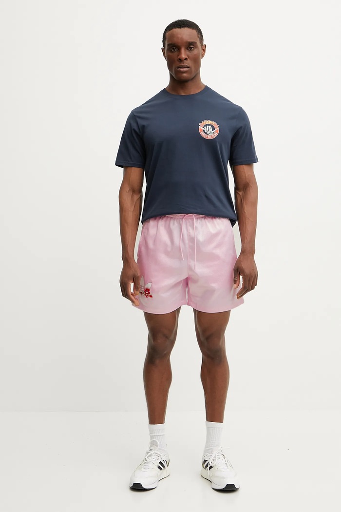 Къс панталон adidas Originals SPRINTER SHORTS JP0990 розов SS25