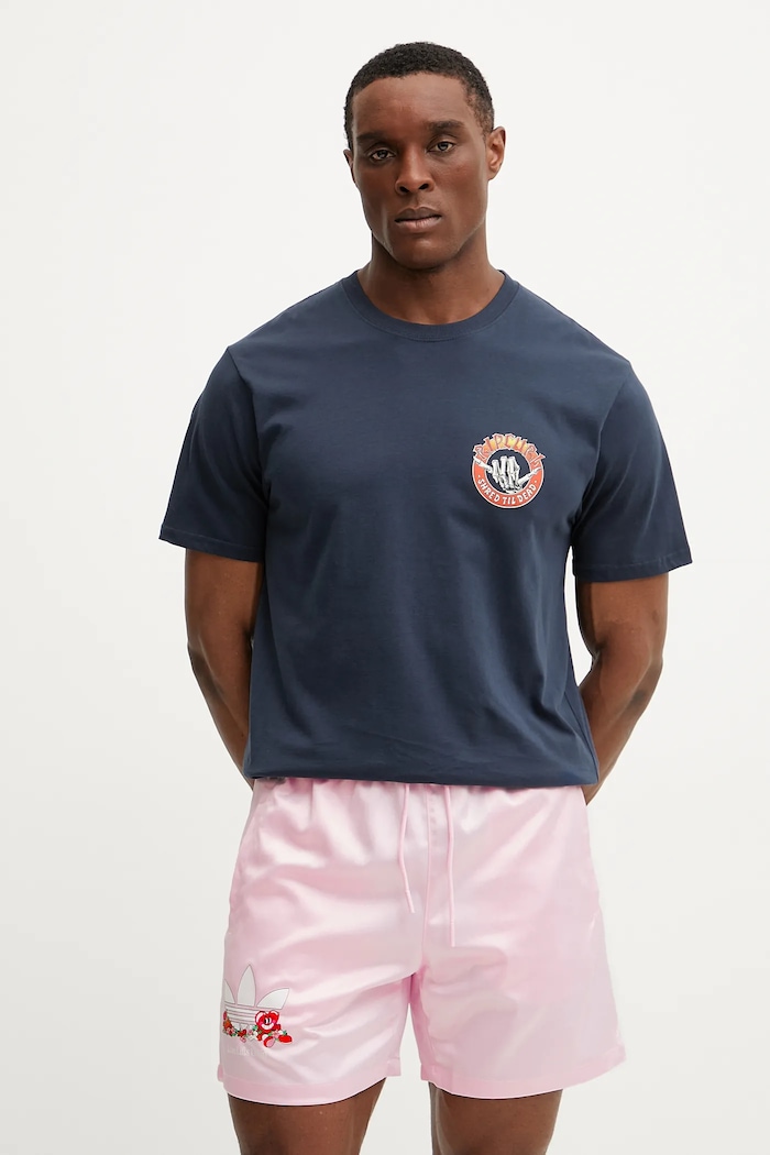 Къс панталон adidas Originals SPRINTER SHORTS розов JP0990