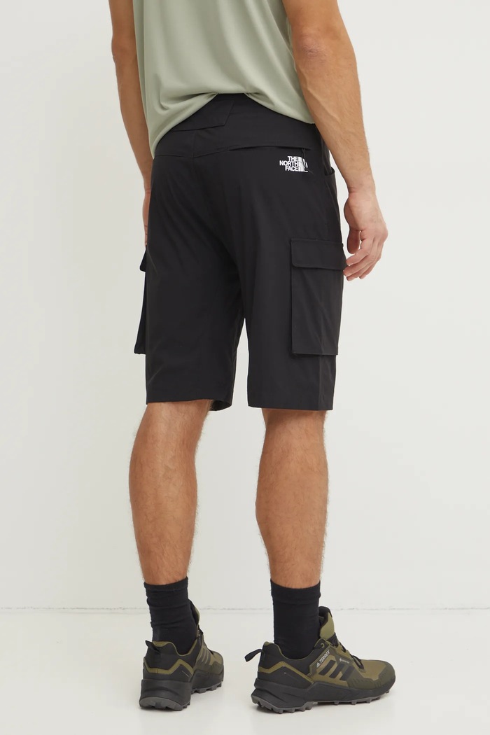 The North Face szorty outdoorowe Exploration NF0A8BGGJK31 czarny SS25