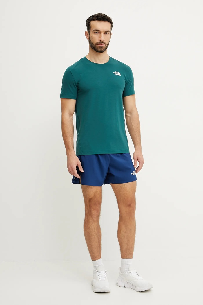 Спортен къс панталон The North Face Breeze NF0A892ND1R1 тъмносин SS25
