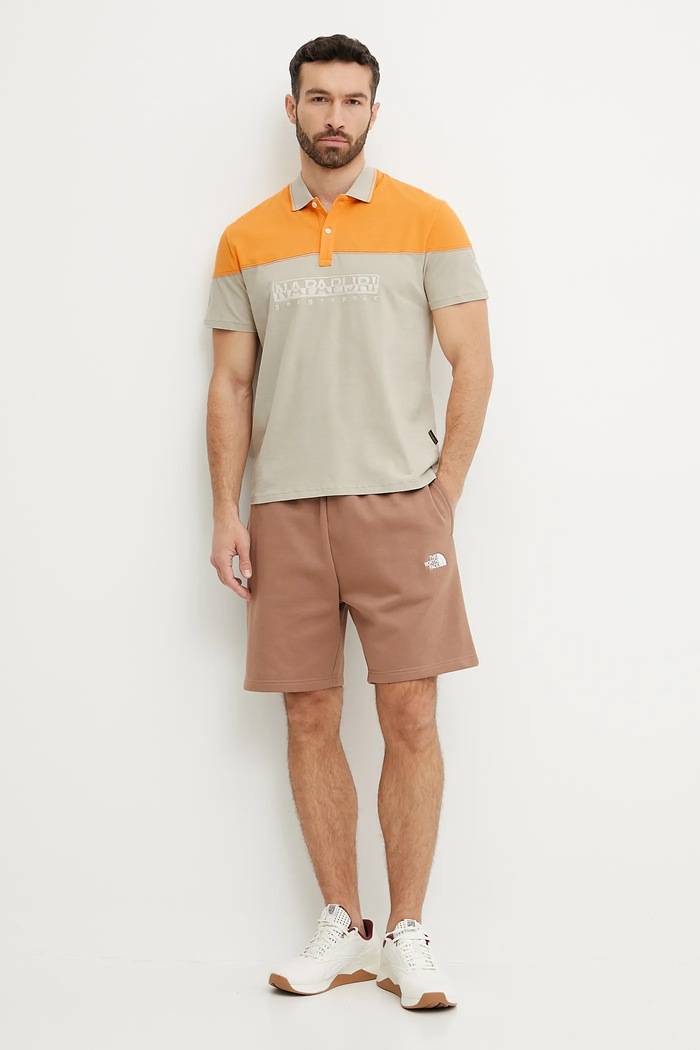 Σορτς The North Face Essential Relaxed NF0A8C2G6IH1 καφέ SS25