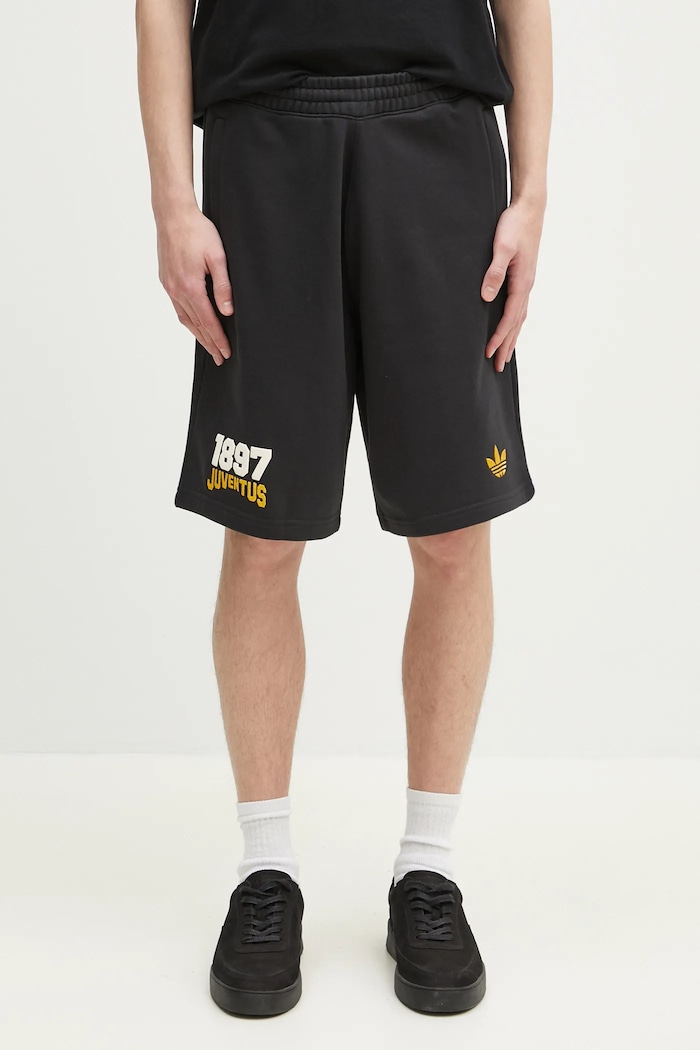 Šortky adidas Performance Juventus VRCT Shorts potlač čierna JF2568