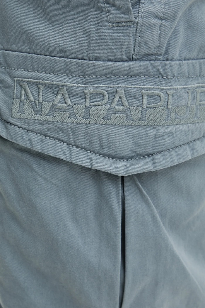Bavlněné šortky Napapijri N-Deline modrá NP0A4HOTG1Y1