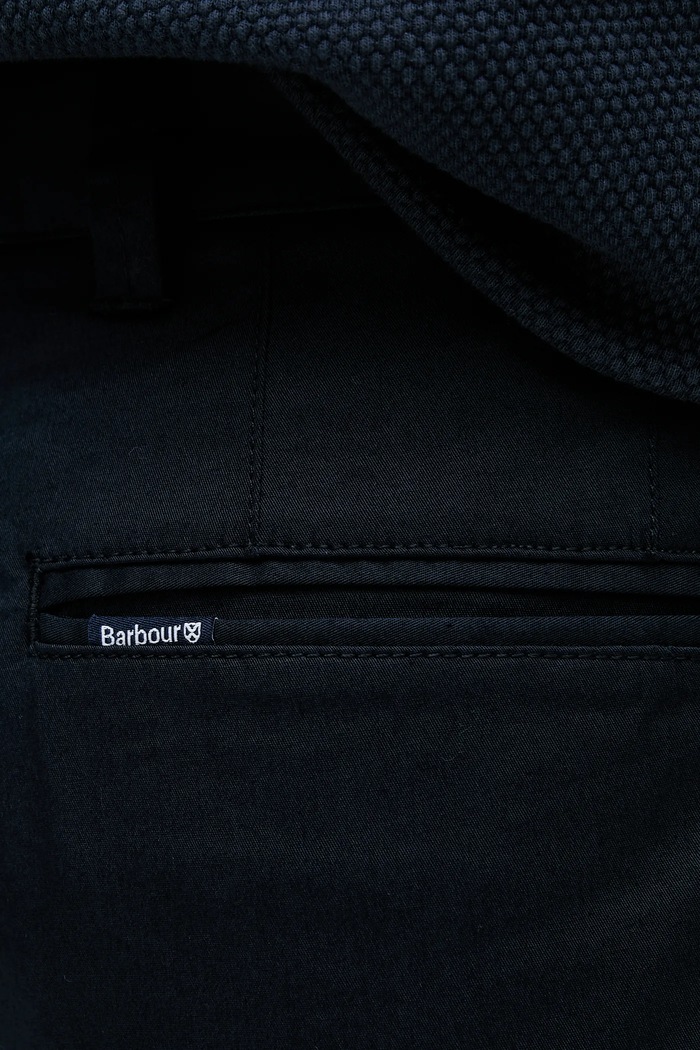 Šortky Barbour Smart Chino Short tmavomodrá MST0054