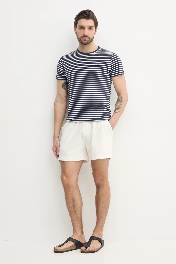 Kraťasy Calvin Klein K10K114444 béžová SS25