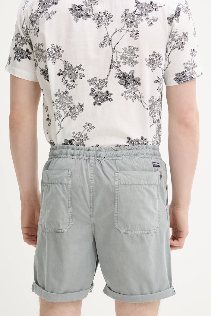 Odzież Superdry szorty bawełniane M7110479A.05Q szary