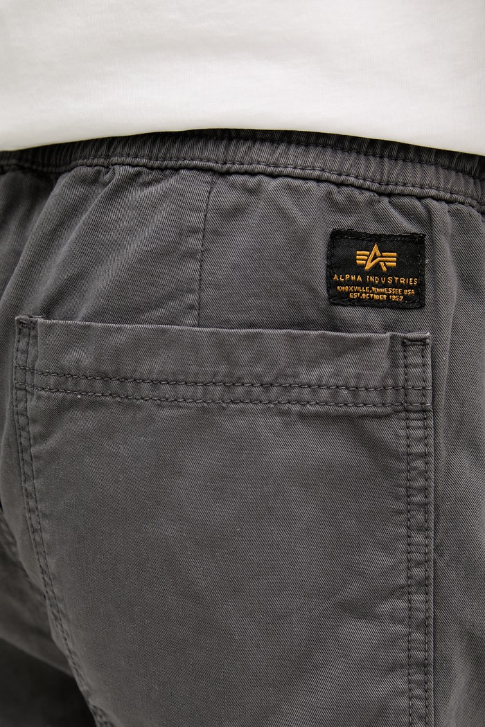 Alpha Industries Basic Cotton Shorts βαμβακερά ανδρικά γκρί 156262