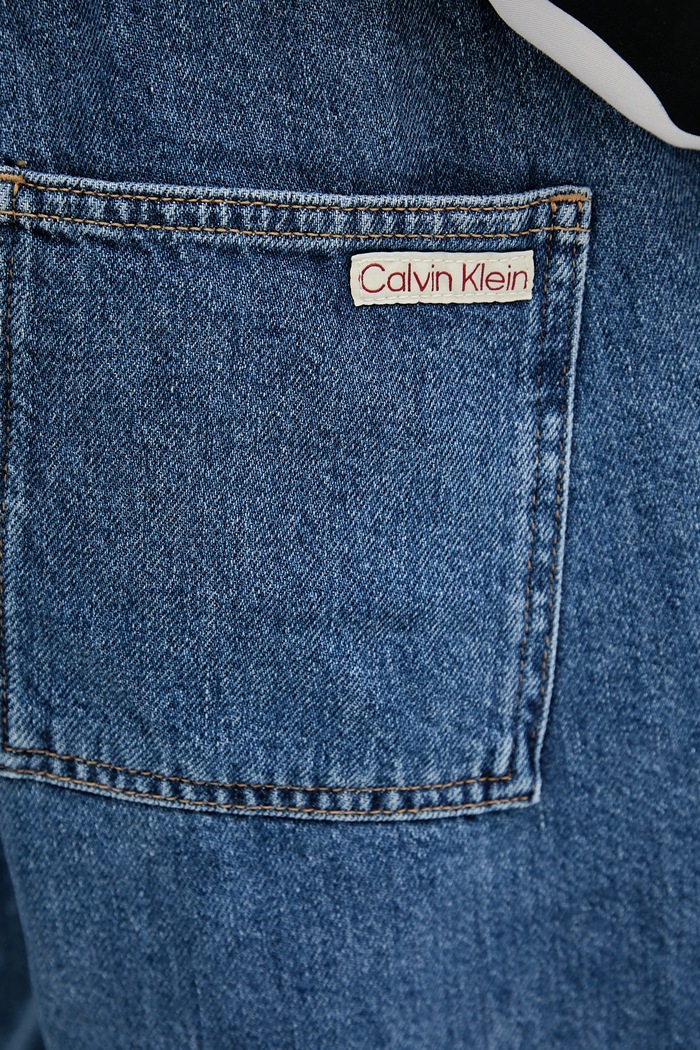 Traper kratke hlače Calvin Klein Jeans plava J30J327517