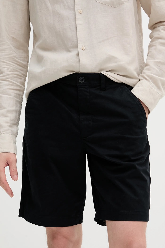 Šortky Calvin Klein Jeans látka čierna LV040EM618