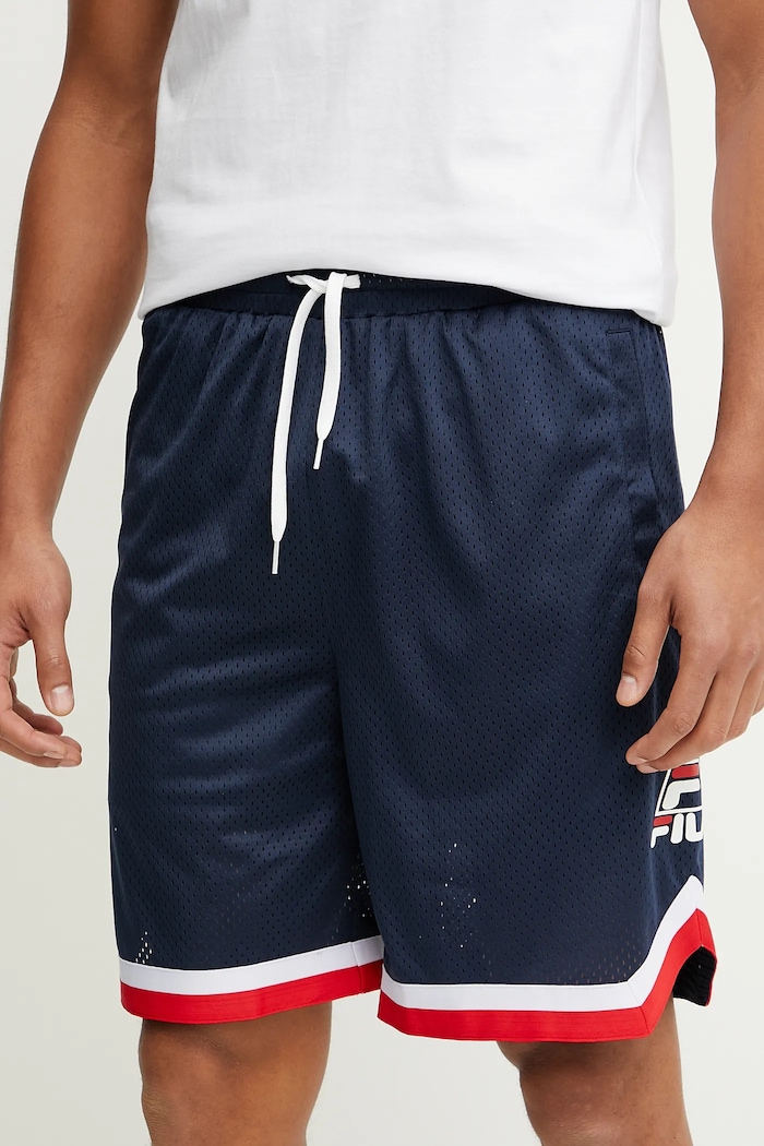 Fila pantaloni scurți Lommel panza bleumarin FAM0920