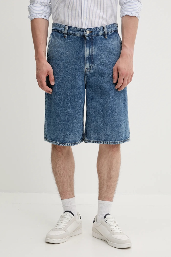 Jeans kratke hlače Won Hundred Bombaž modra 3566.15166