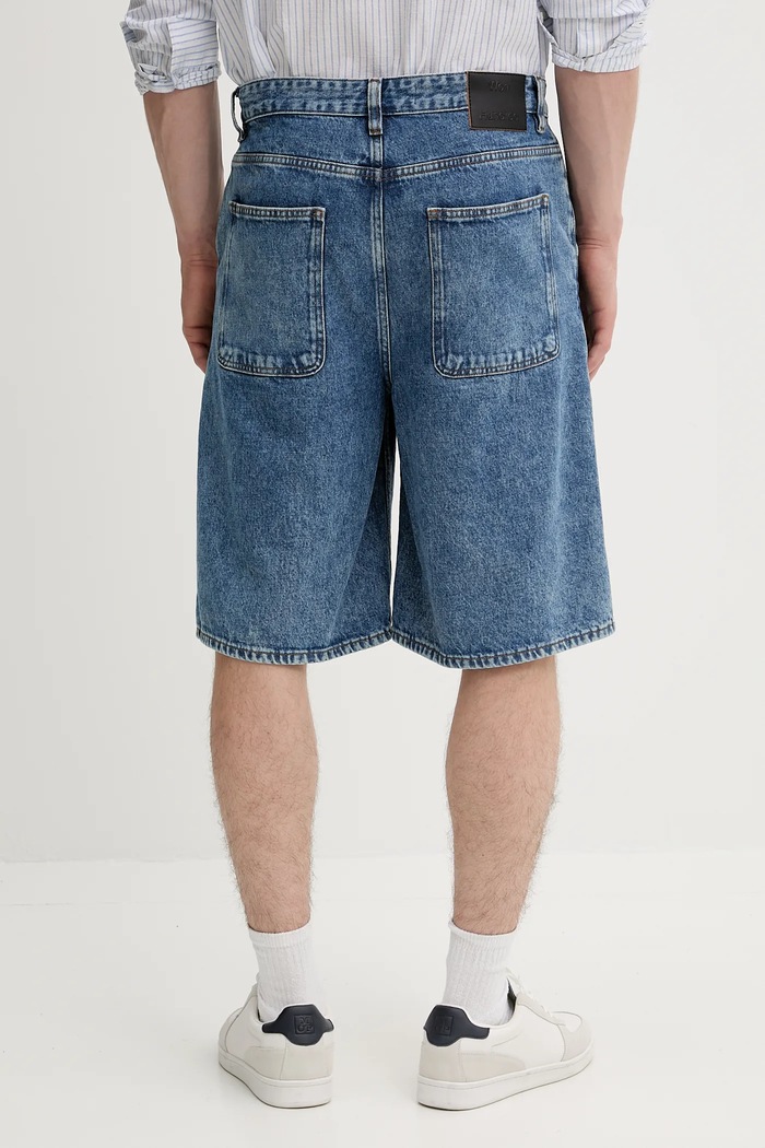 Oblačila Jeans kratke hlače Won Hundred 3566.15166 modra