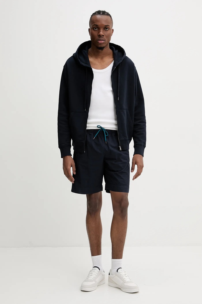 PS Paul Smith pantaloncini in cotone M2R.232U.P21477 blu navy SS25