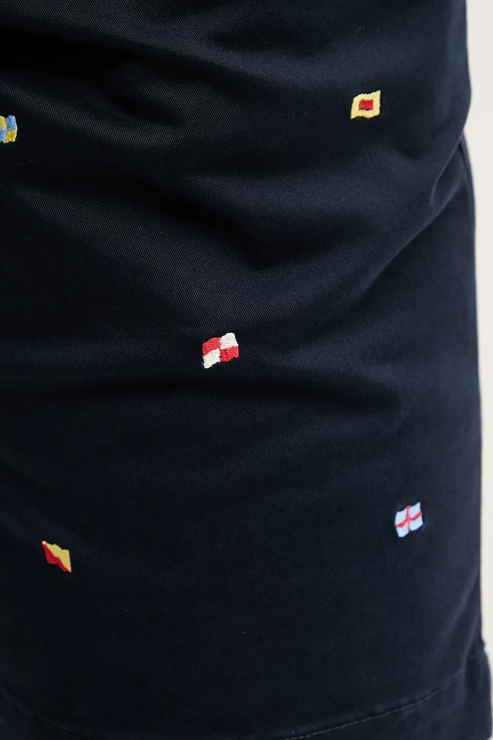 Kraťasy Tommy Hilfiger námořnická modř MW0MW38846