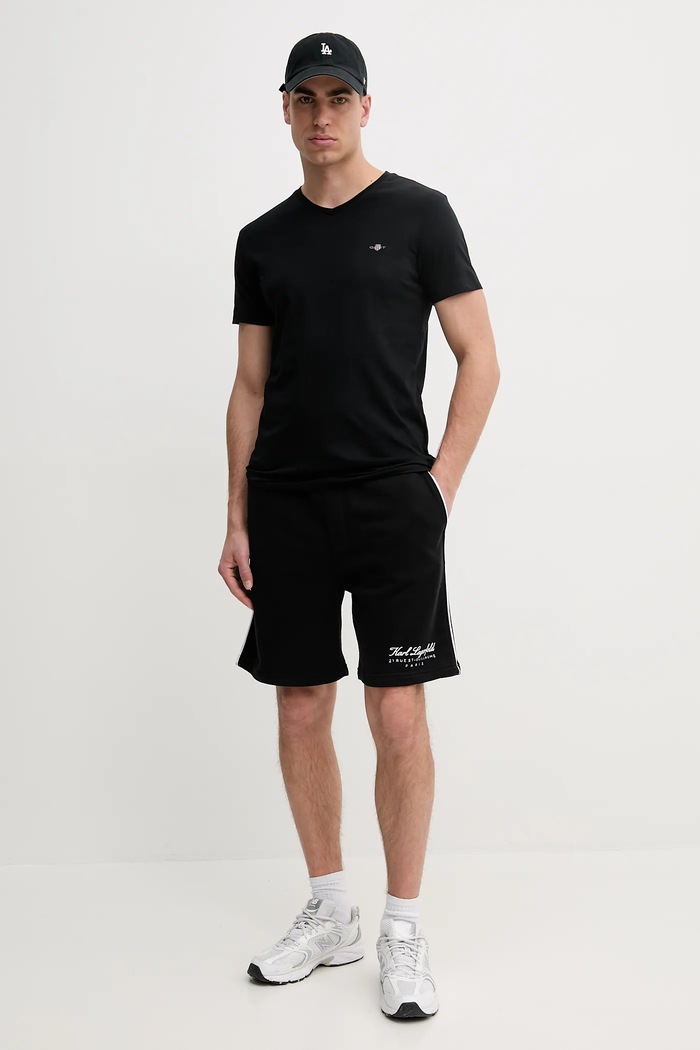 Karl Lagerfeld rövidnadrág A2M44002 fekete SS25