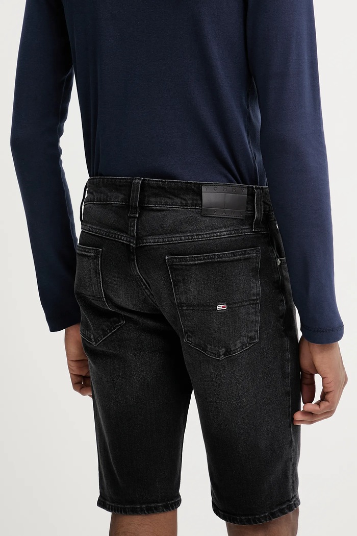 Oblečení Džínové šortky Tommy Jeans DM0DM20945 černá
