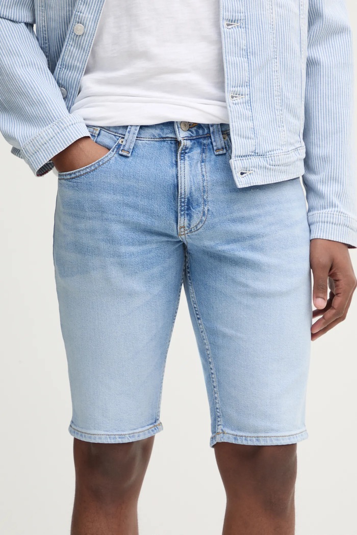 Tommy Jeans farmer rövidnadrág farmer kék DM0DM20962
