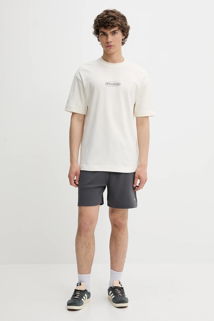 Šortky Tommy Jeans DM0DM21370 sivá SS25